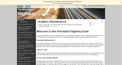 Desktop Screenshot of highwaycode.info